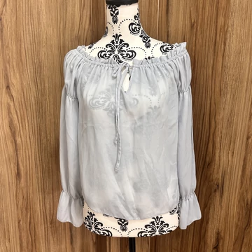 Primark kékes szürke blúz (M)