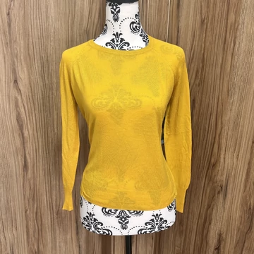 Zara Mustársárga vékony pulóver (S)