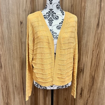 Primark mustár kardigán (S)