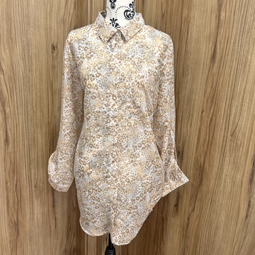 Peacocks leopárd mintás hosszított ing (UK18//XXXL)