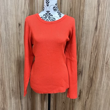 Marks & Spencer piros kötött pulóver (XXL)