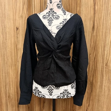 Scotch & Soda fekete blúz (S)