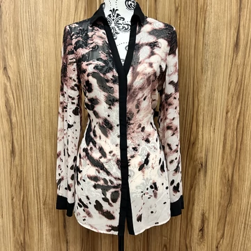 Warehouse áttetsző ing (XL)