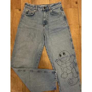 Pull&Bear egyenes szárú farmer nadrág (36)