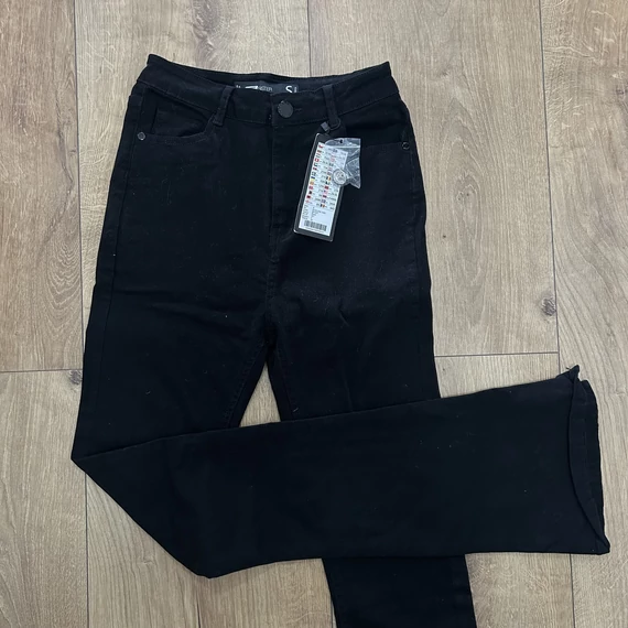 FBSisters fekete trapéz farmer nadrág (S)