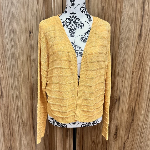 Primark mustár kardigán (S)