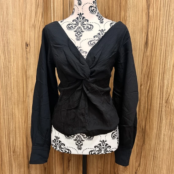 Scotch & Soda fekete blúz (S)