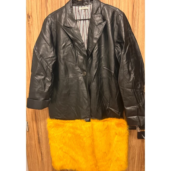 Zara műbőr kabát (S)